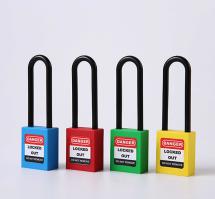 Different flowers 76mm insulated plastic long beam padlock