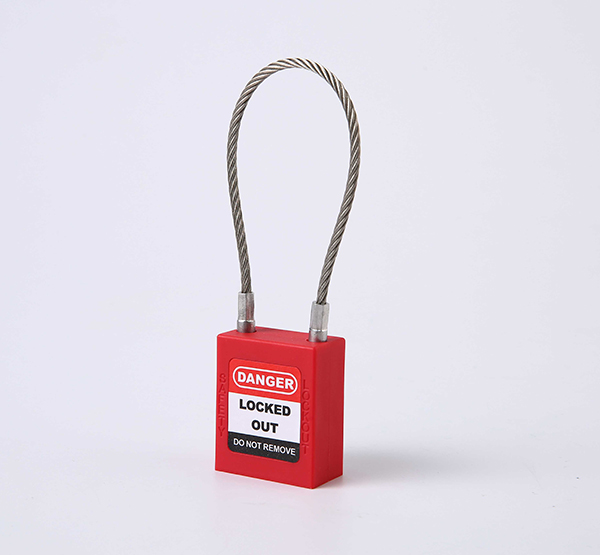 Different flower cable padlock