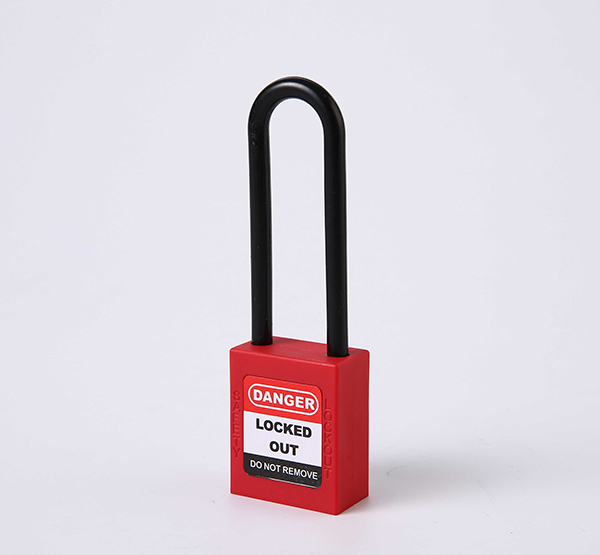 Different flowers 76mm insulated plastic long beam padlock