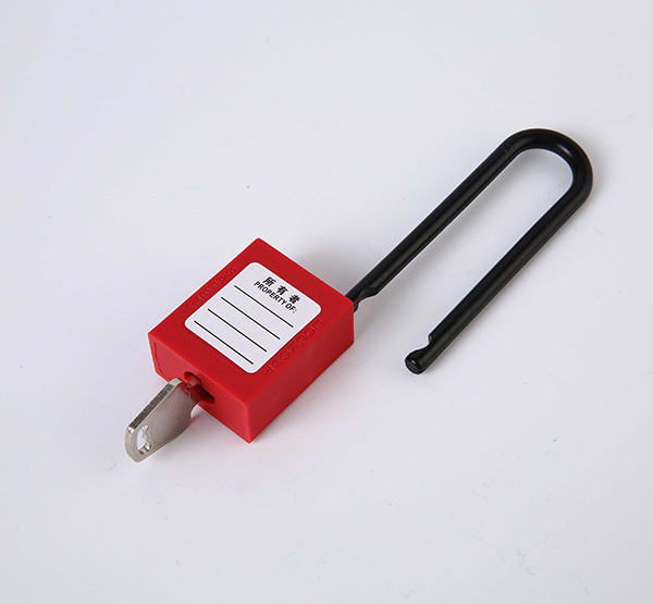 Different flowers 76mm insulated plastic long beam padlock