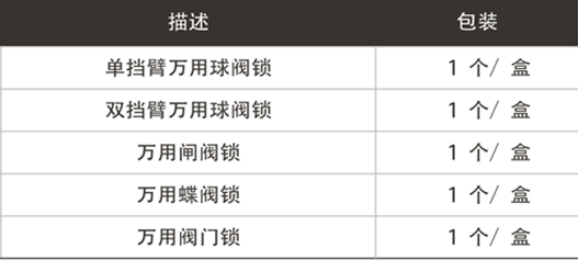 万用阀门锁UV-05(博越品牌)产品介绍